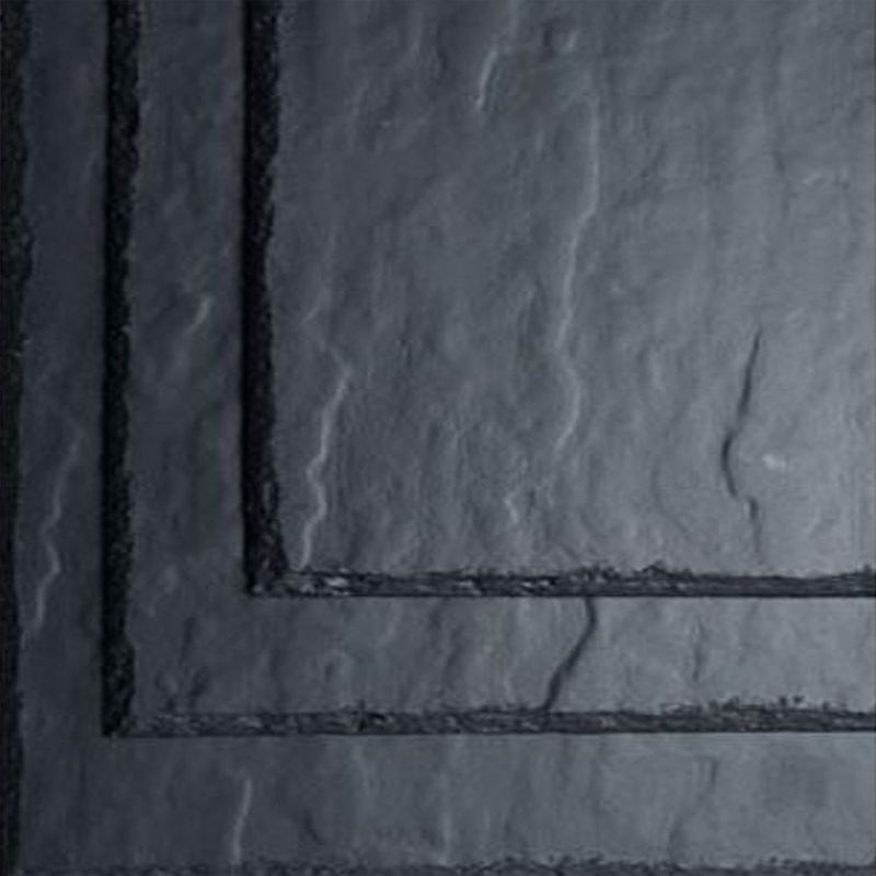 Decoulife | Piedra natural | Baldosas de pizarra | Cuadrado 16*16 | Gris