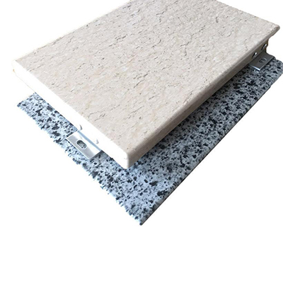 Chapa de aluminio de grano de piedra